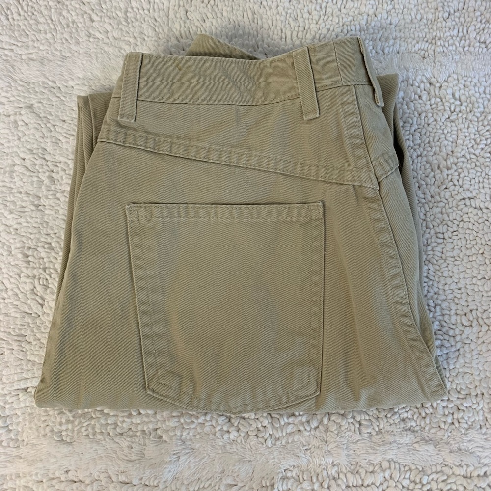 Talbots High Rise Khaki Pants Size 12 - Picture 1 of 6